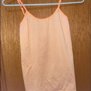 womens small orange tank top